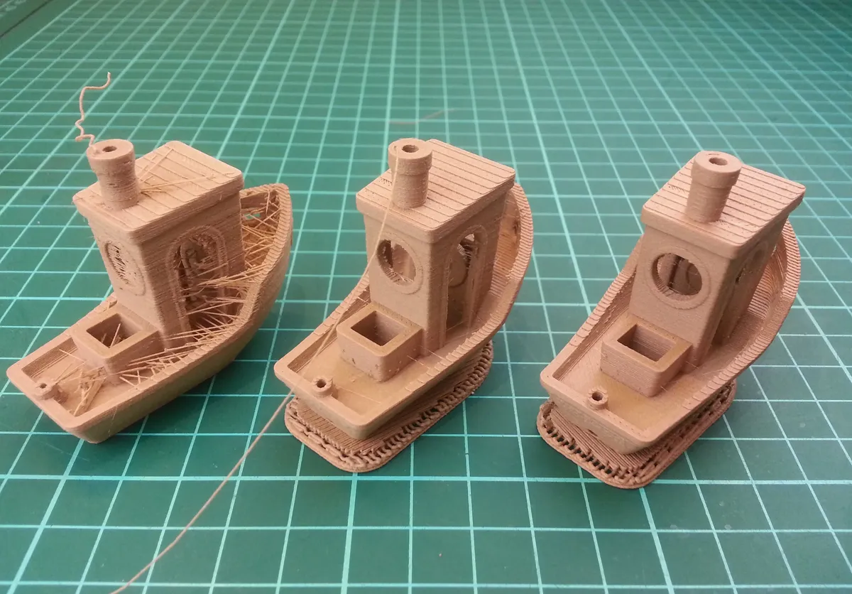 3DBenchy calibration prints