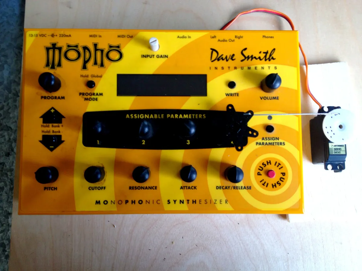 RC hobby servo motor